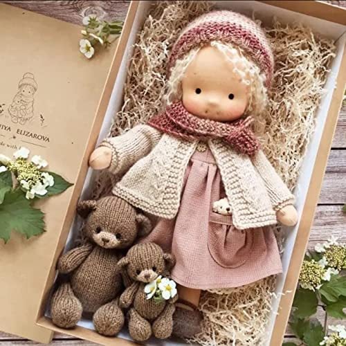 ALL🎁🎁The Best Gift for Kids-Handmade Waldorf Doll👧（Buy2 Free Shipping）