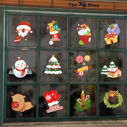 🔥Christmas Window Clings