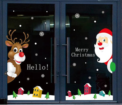 🔥Christmas Window Clings