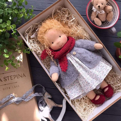 ALL🎁🎁The Best Gift for Kids-Handmade Waldorf Doll👧（Buy2 Free Shipping）