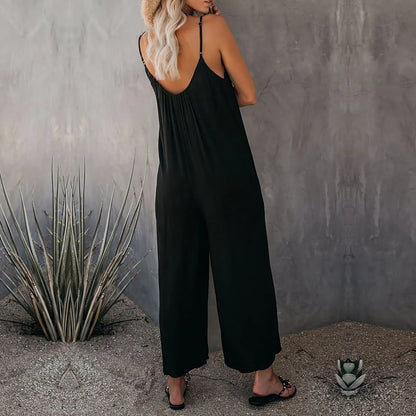 ULTIMATE FLOWY JUMPSUIT WITH POCKETS✨