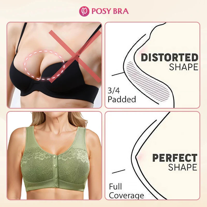 Magic Comfort Front Closure Shaping Bra for Seniors