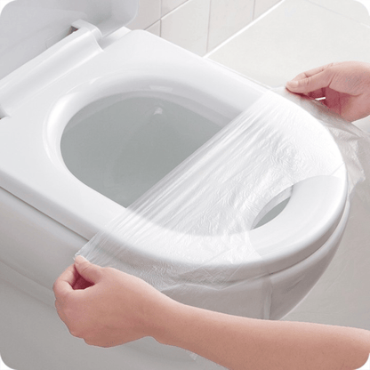 💥ÉNORME VENTE - 49% DE RÉDUCTION💥 Housse de siège de toilette jetable en plastique - Ne vous inquiétez plus des toilettes publiques👋 