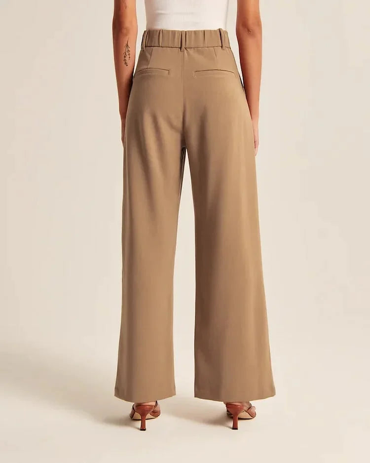 🔥HIGH WAIST TAILORED WIDE LEG PANTS