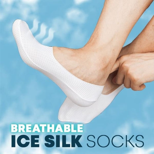 2023 New Breathable Ice Silk Socks