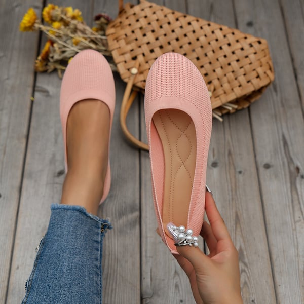 🏠Lightweight Square-Toe V-Cut Flats (Buy 2 Free Shipping)