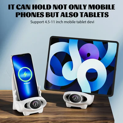 🤩Mini chair wireless fast charger multifunctional phone holder