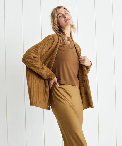 Cashmere Cocoon Cardigan