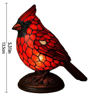 Christmas Decoration Bird Statue Lamp