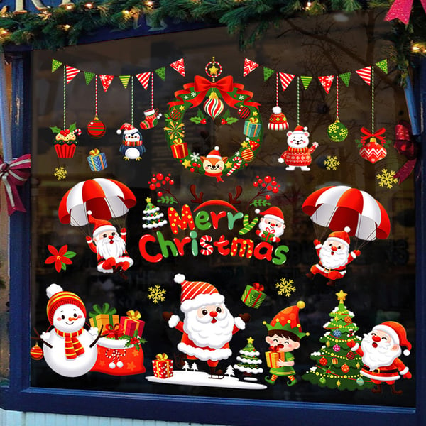 🔥Christmas Window Clings