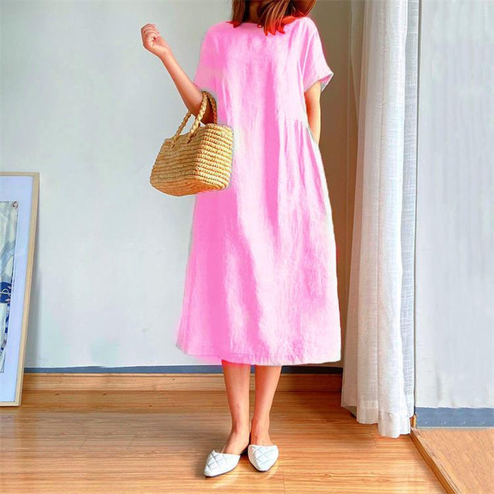 Japanese Style Linen Cotton Dress （🔥Buy 2 Free Shipping🔥）