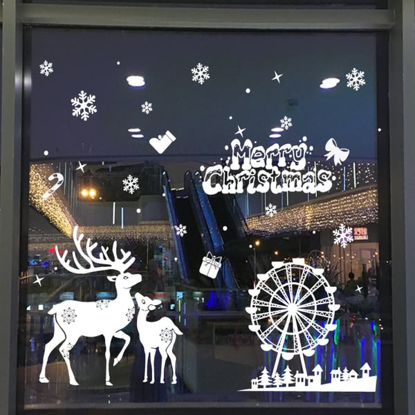 🔥Christmas Window Clings