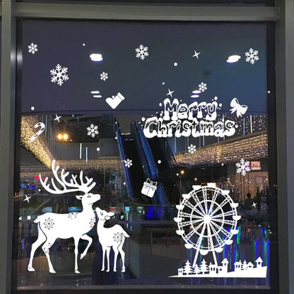 🔥Christmas Window Clings