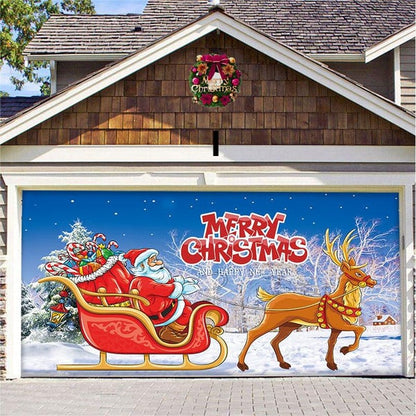 Last Day Sale 49% OFF - Christmas 2023 Garage Door Decoration