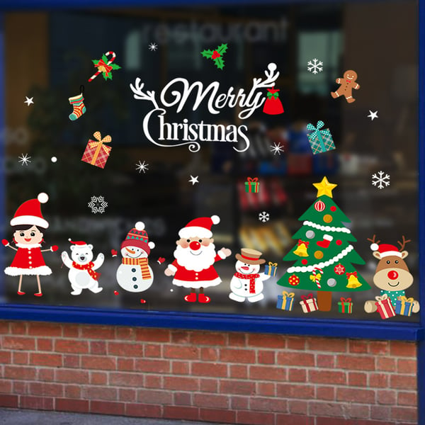 🔥Christmas Window Clings