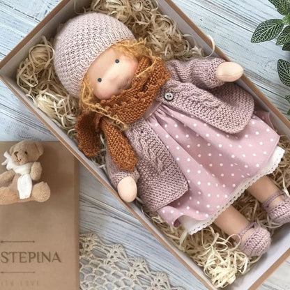 ALL🎁🎁The Best Gift for Kids-Handmade Waldorf Doll👧（Buy2 Free Shipping）