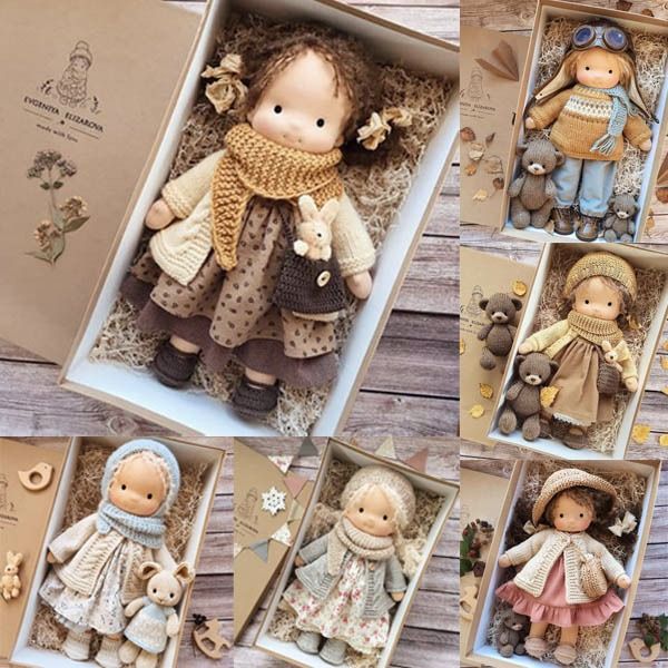 ALL🎁🎁The Best Gift for Kids-Handmade Waldorf Doll👧（Buy2 Free Shipping）