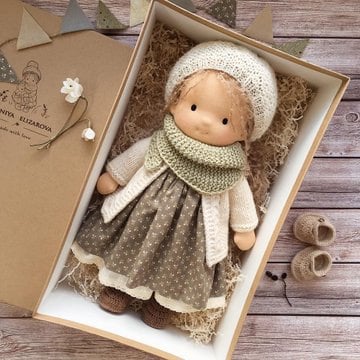 ALL🎁🎁The Best Gift for Kids-Handmade Waldorf Doll👧（Buy2 Free Shipping）