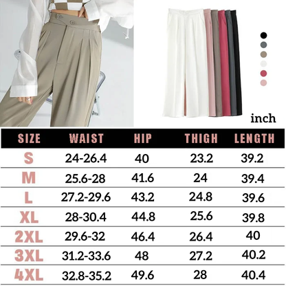 🔥 Hot Sale✨Woman's Casual Full-Length Loose Pants