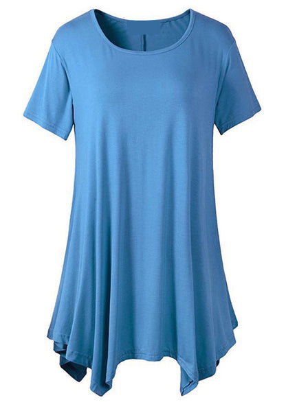 Plus Size Cotton Loose fit Short Sleeve T Shirt