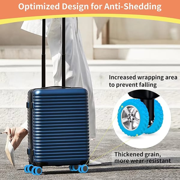 Luggage Suitcase Wheels Protection Covers