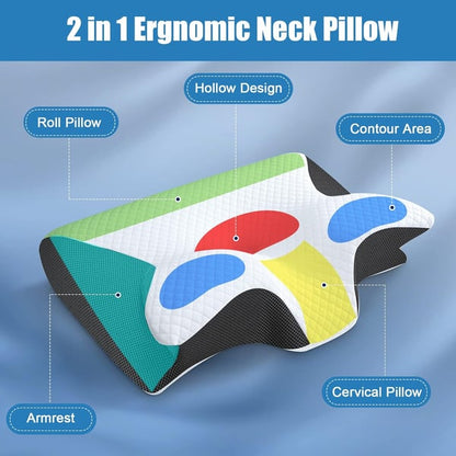 🔥PREMIUM ERGONOMIC PILLOW