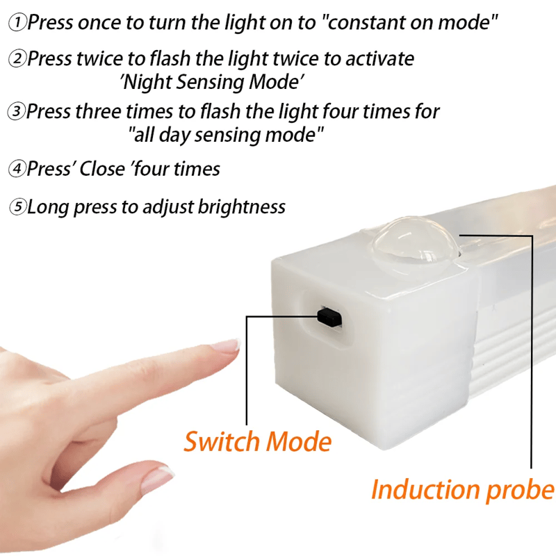 💡Punch-free Smart Sensor Magnetic Rechargeable LED Lights🔥