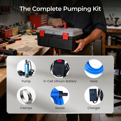 🖤New Year Sale✨ 50% OFF!—High-Power Oil & Water Pump Set