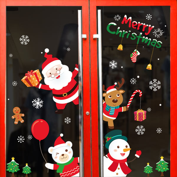 🔥Christmas Window Clings