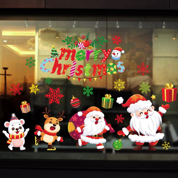 🔥Christmas Window Clings