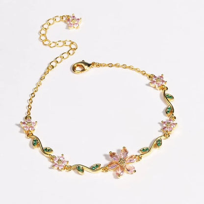 🔥2026 NEW ARRIVAL🔥 -Flower Bracelet（Perfect jewelry and gifts）