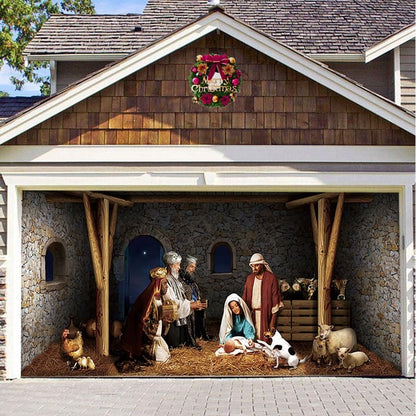 Last Day Sale 49% OFF - Christmas 2023 Garage Door Decoration