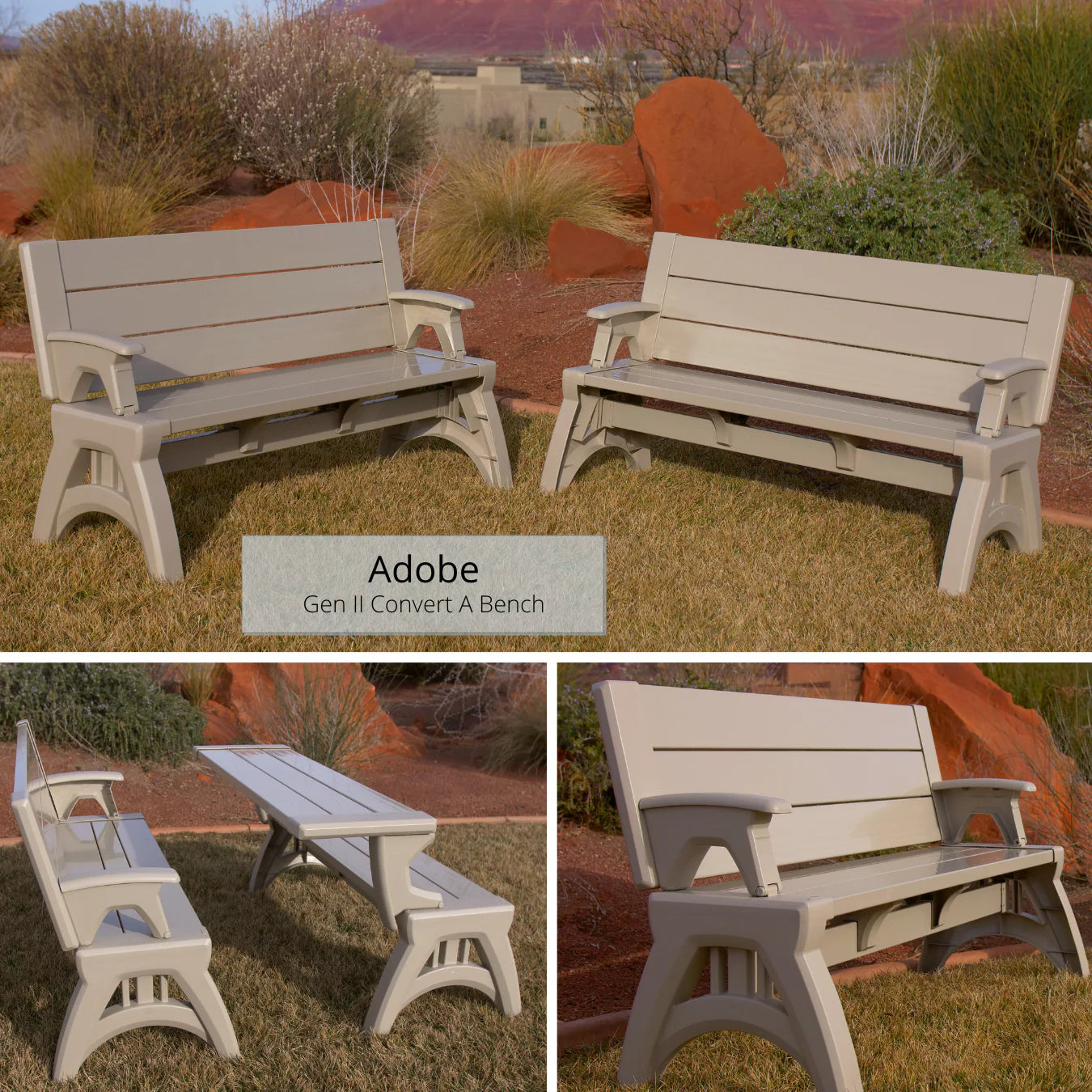 Conveniently Folds Frombench To Table