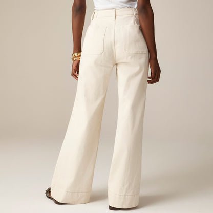 Tummy Control Sailor Wide Leg Trouser (Buy 2 Free Shipping)