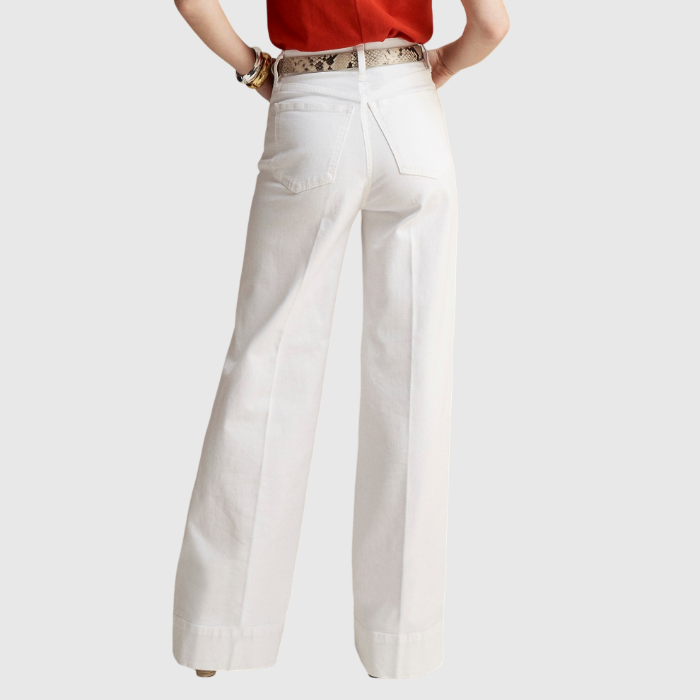 Tall Wide Leg Denim Trouser (Buy 2 Free Shipping)