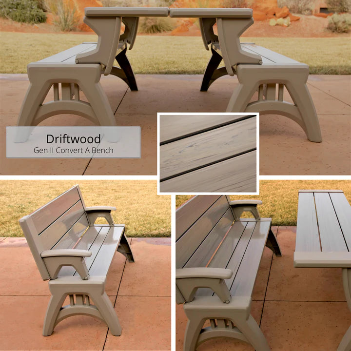 Conveniently Folds Frombench To Table