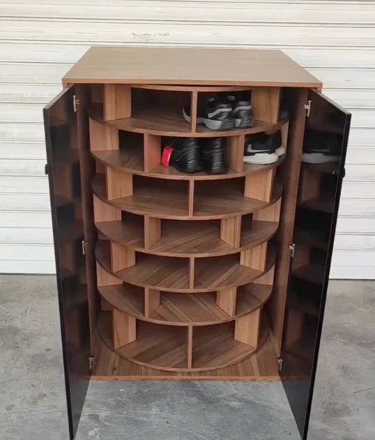 🎉High-end quality🌟[Clearance sale]Large capacity rotating shoe rack
