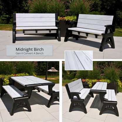 Conveniently Folds Frombench To Table