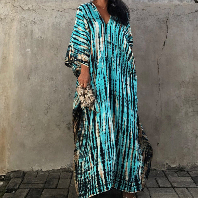 💃Loose, casual Caftan,Beach dress(❤️Buy 2  Free Shipping❤️)