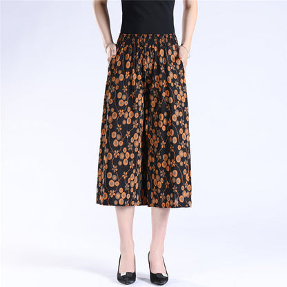 🔥Last Day 70% Off🔥Women's Flowy Wide-Leg Cropped Pants (Buy 2 Free Shipping)