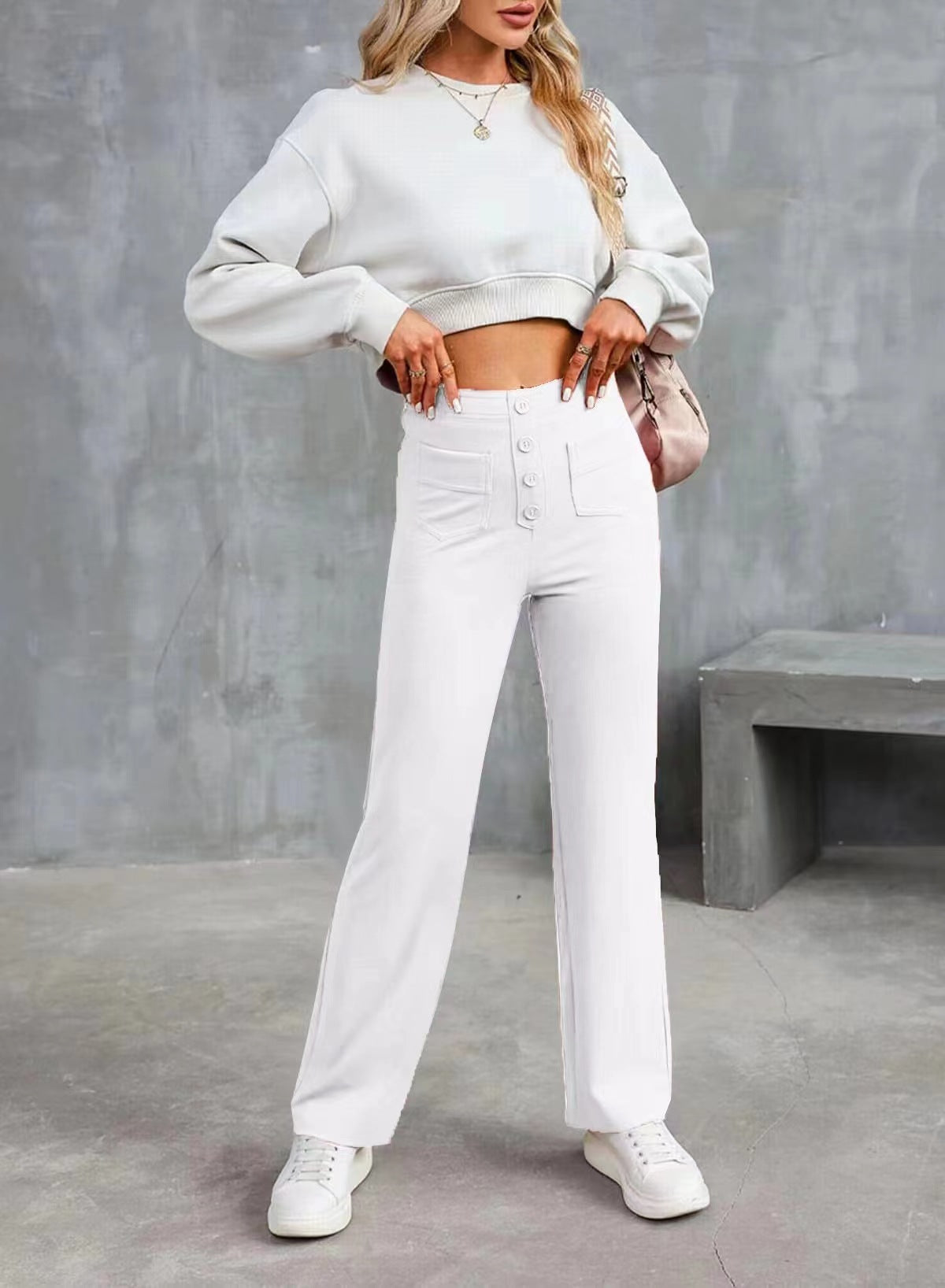 🔥Last Day 70% Off🔥Women's Casual High Waist Stretch Pants (Buy 2 Free Shipping)