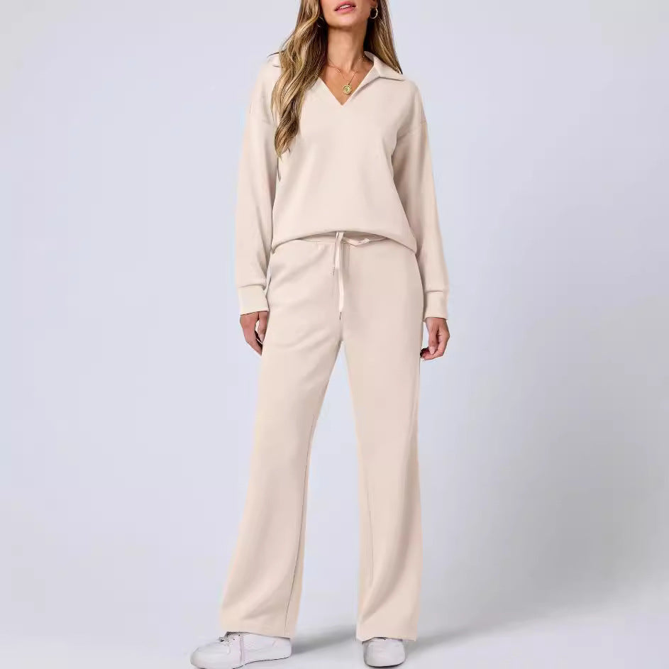 WOMEN'S 2 PIECE SETS OUTFITS CASUAL LONG SLEEVE SWEATSUITS SETS