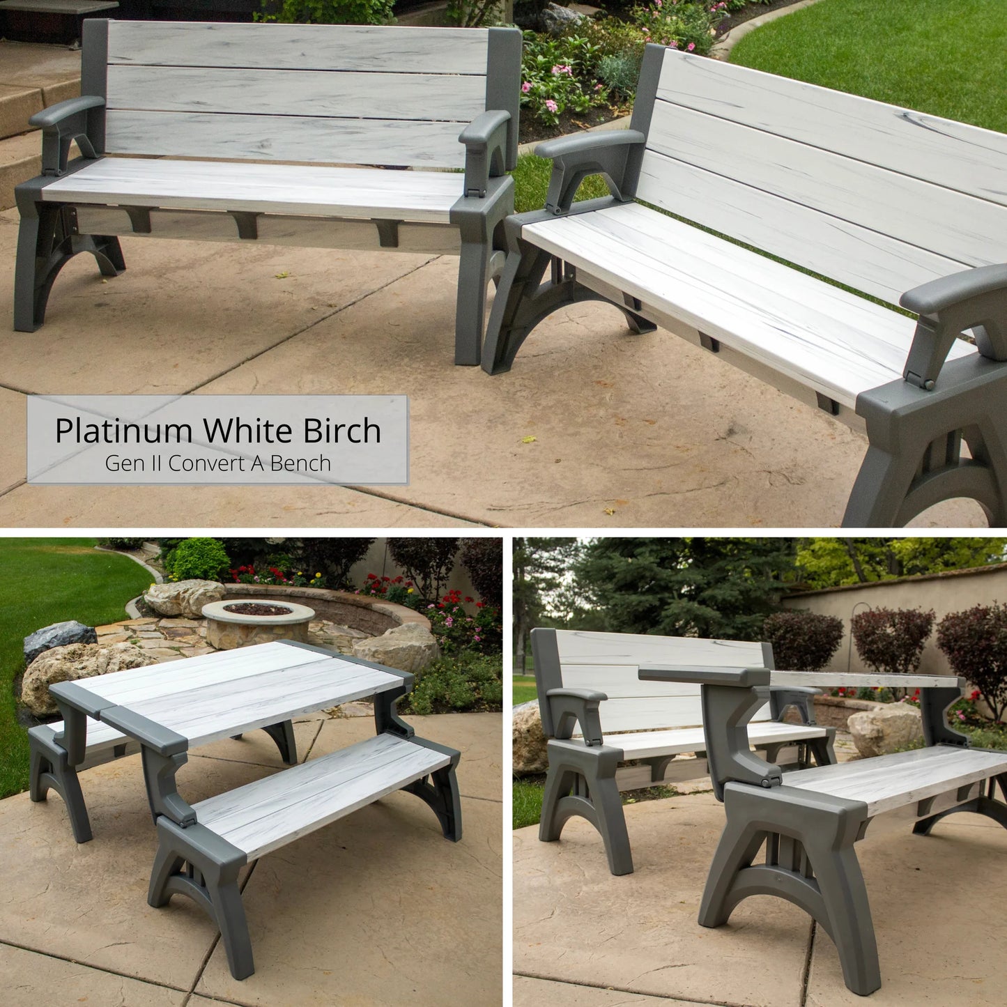 Conveniently Folds Frombench To Table