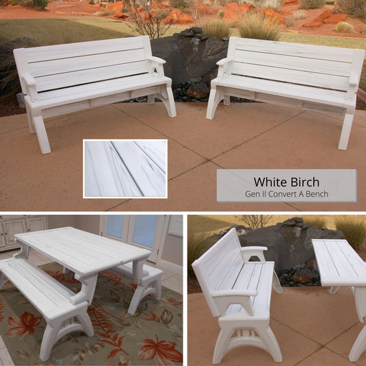 Conveniently Folds Frombench To Table