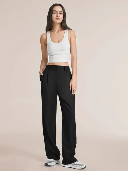 🔥HIGH WAIST TAILORED WIDE LEG PANTS