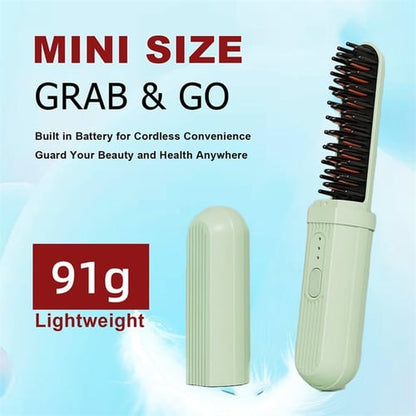 2024 New In-Women's Cordless Hair Straightener Brush