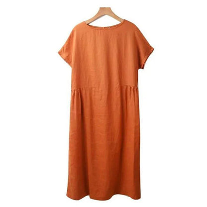 Japanese Style Linen Cotton Dress （🔥Buy 2 Free Shipping🔥）