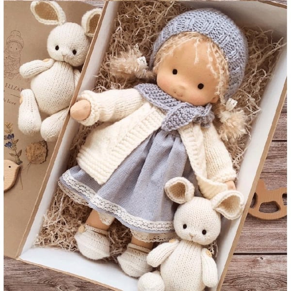 ALL🎁🎁The Best Gift for Kids-Handmade Waldorf Doll👧（Buy2 Free Shipping）