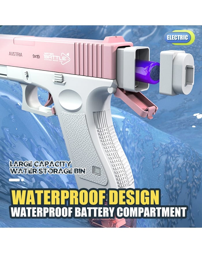 🎁Last Day Promotion SAVE 70% - 2023 New Glock Fast Shooting Water Gun(Buy 3 Free Shipping)