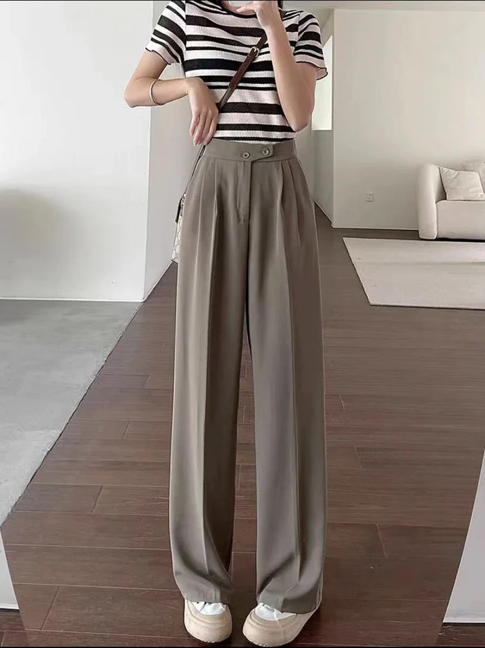 🔥 Hot Sale✨Woman's Casual Full-Length Loose Pants